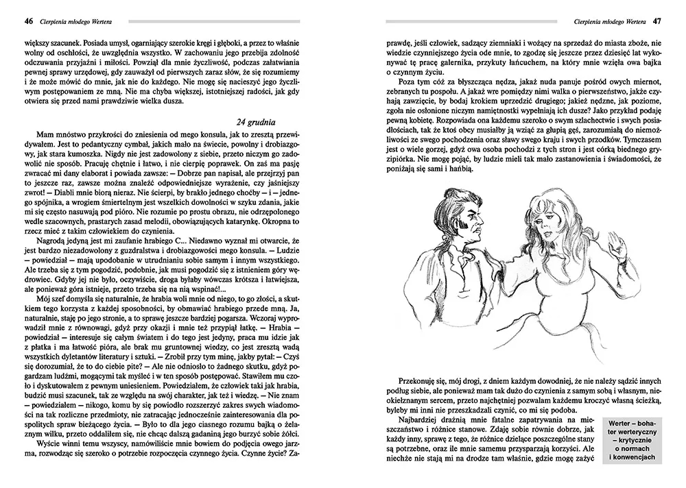 Motywy cierpienia młodego Wertera: miłość, natura i ich wpływ na losy bohatera