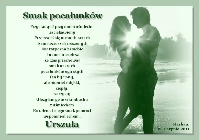 Wiersze o pocałunkach, które poruszają serce i duszę